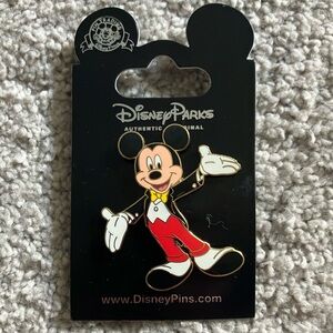 Disney Parks Pin Trading Mickey Suit Pin NEW